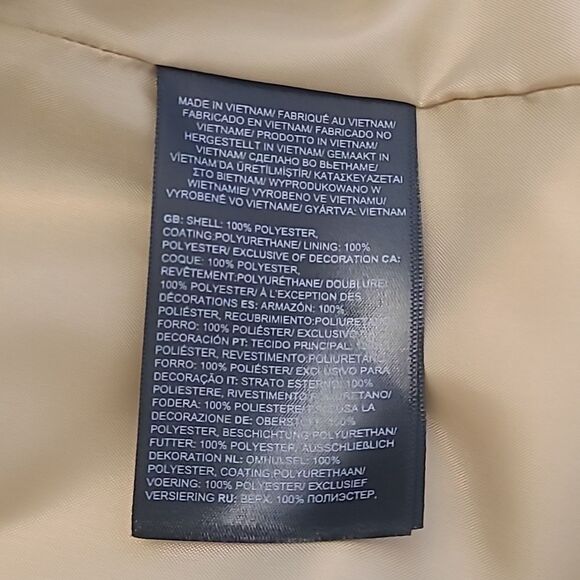 The North Face Daybreak Hooded Rain Jacket Parka Beige Women’s 1X - Picture 11 of 16